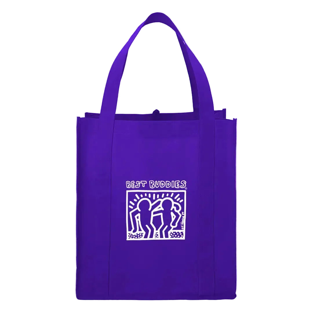 BB White Haring Reusable Grocery Tote