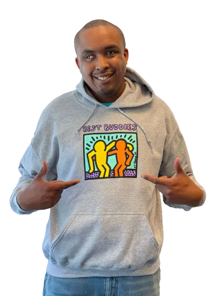 Traditional Haring Hoodie (Sport Grey)
