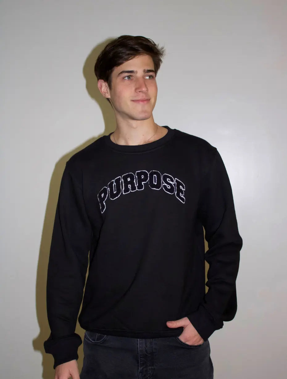 Purpose Chenille Crewneck
