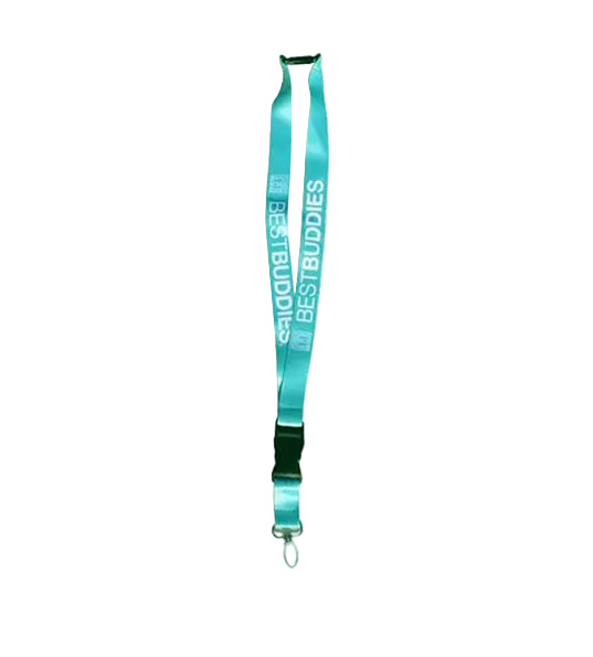 Best Buddies Teal Lanyard