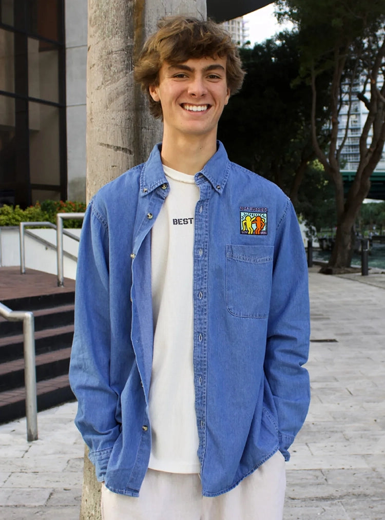 Denim Haring Long Sleeve