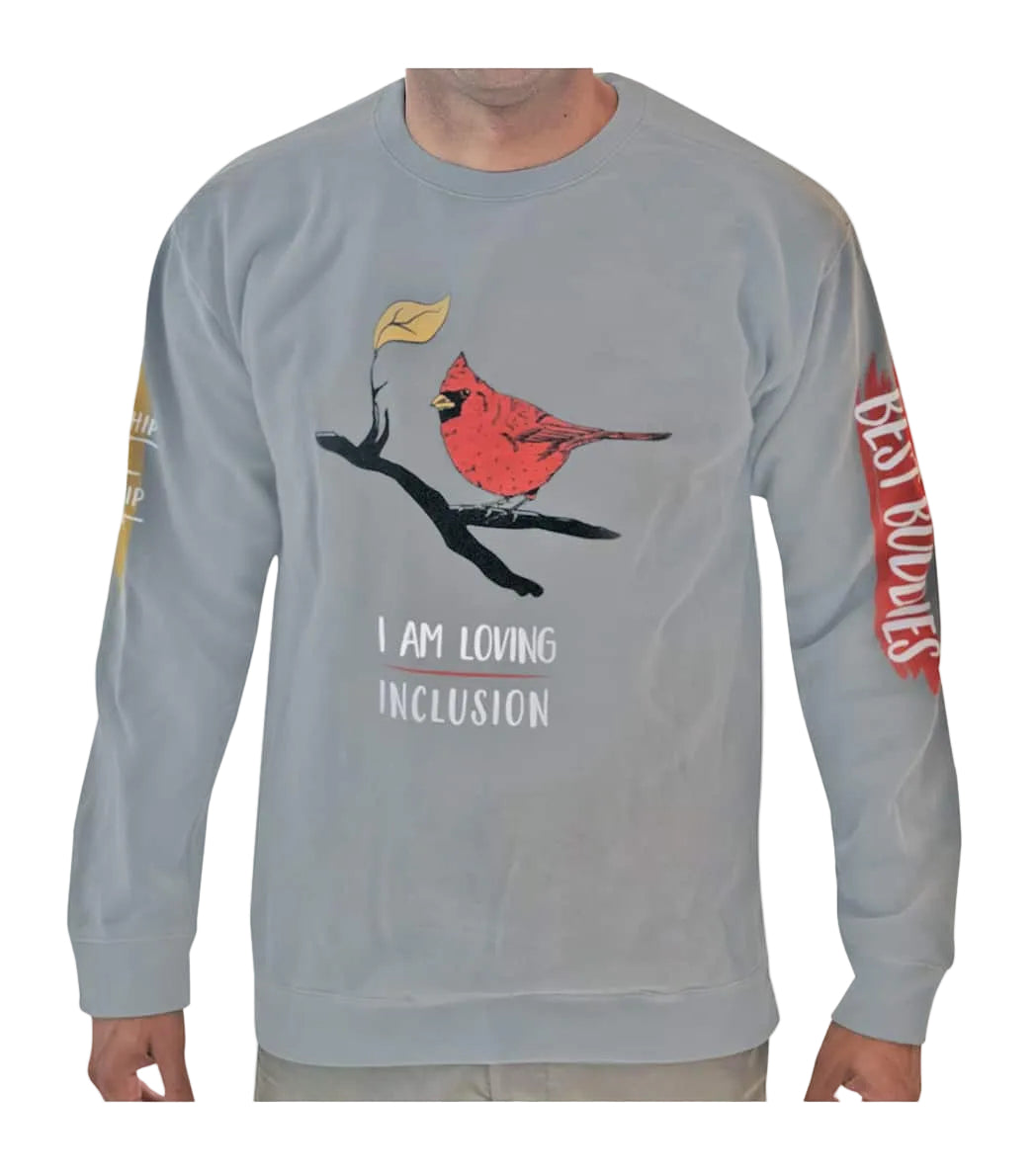 I am Loving Inclusion Sweater (Grey)