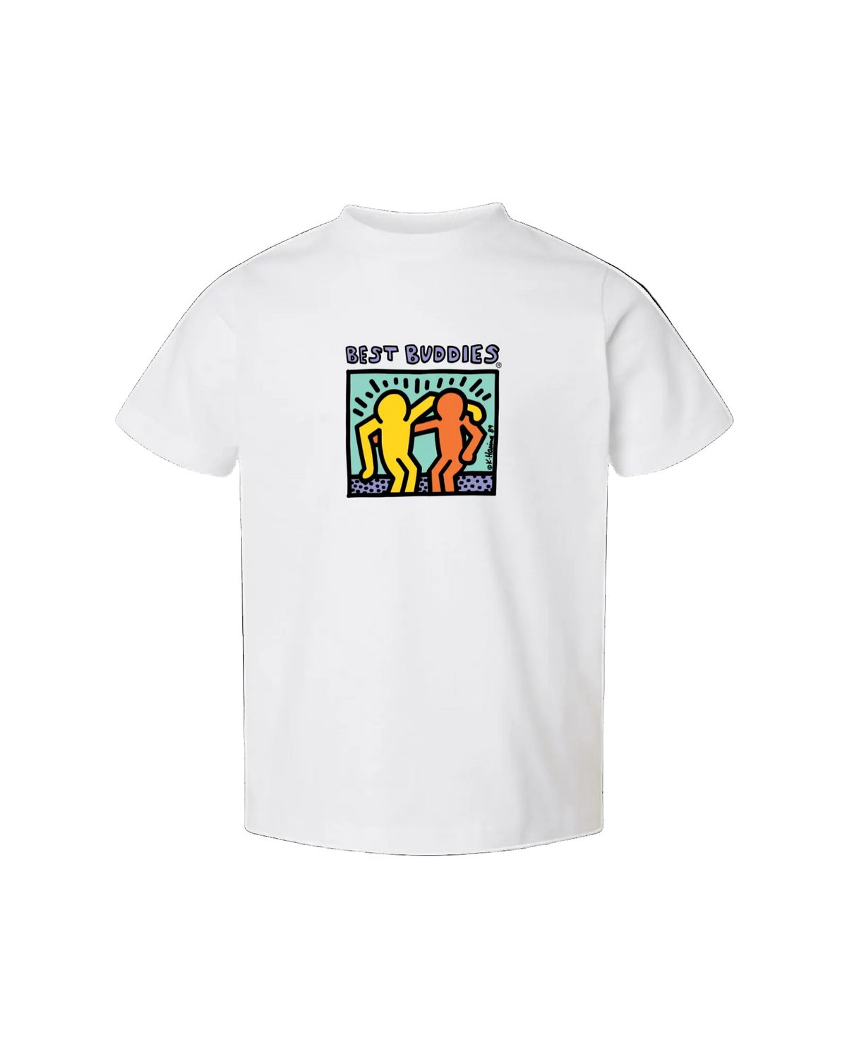 Toddler Traditional Haring Tee (White)