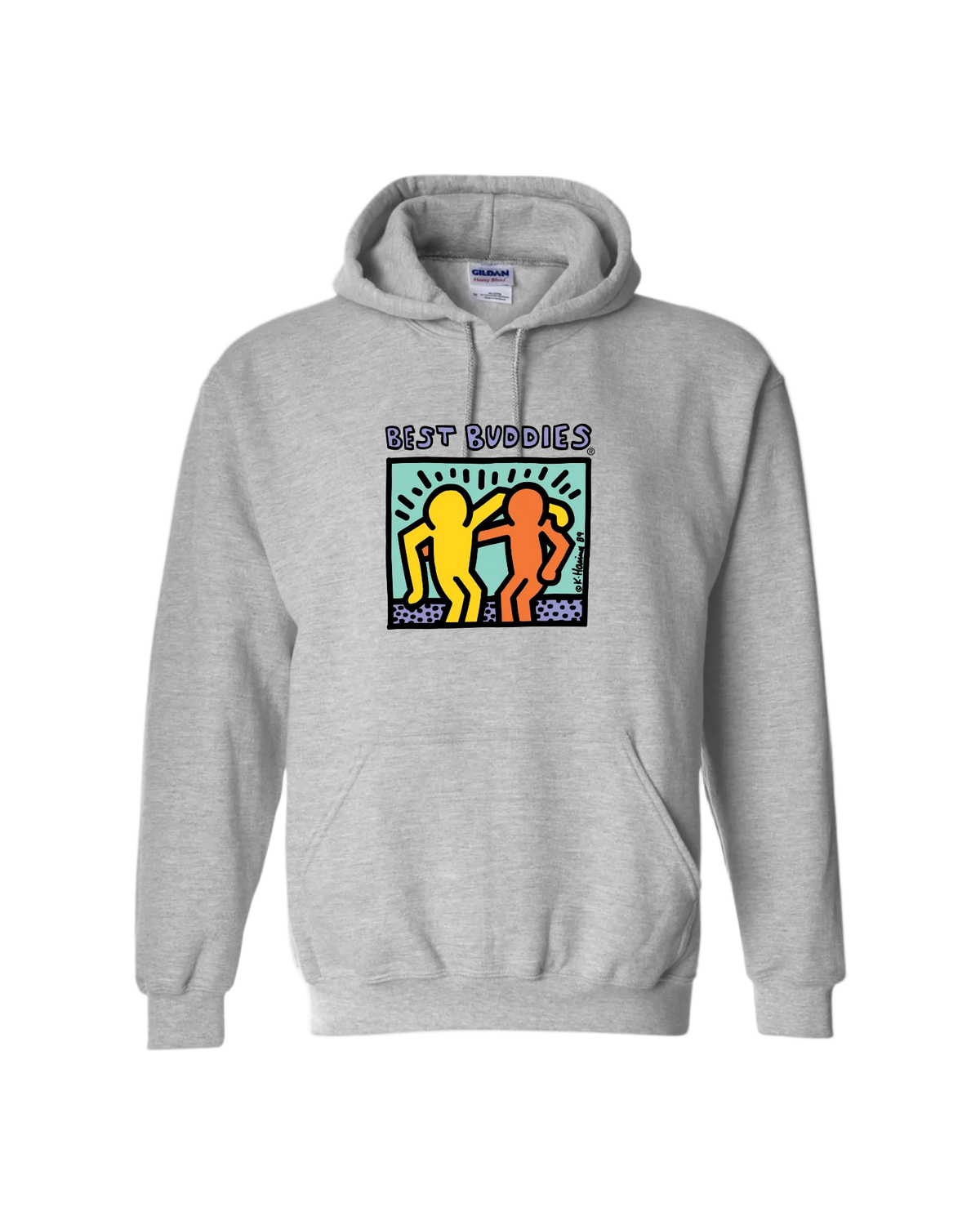 Traditional Haring Hoodie (Sport Grey)