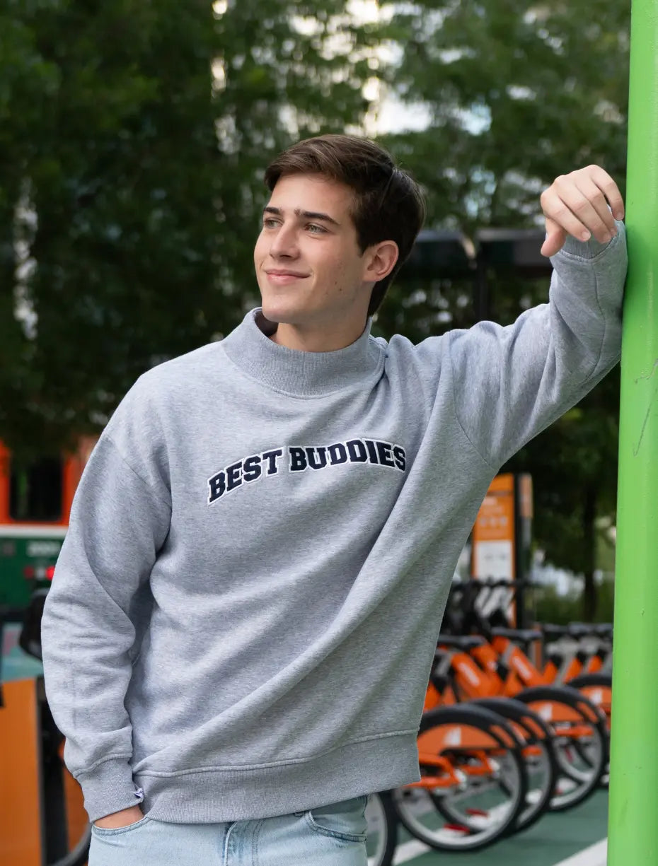 Best Buddies Mockneck Sweatshirt