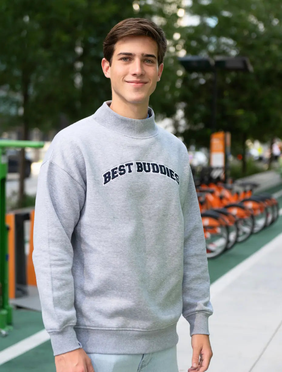 Best Buddies Mockneck Sweatshirt