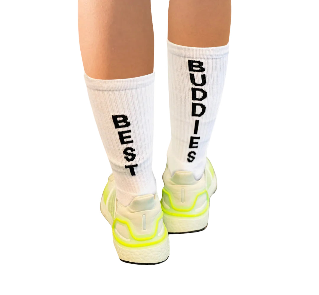 Best Buddies White Socks