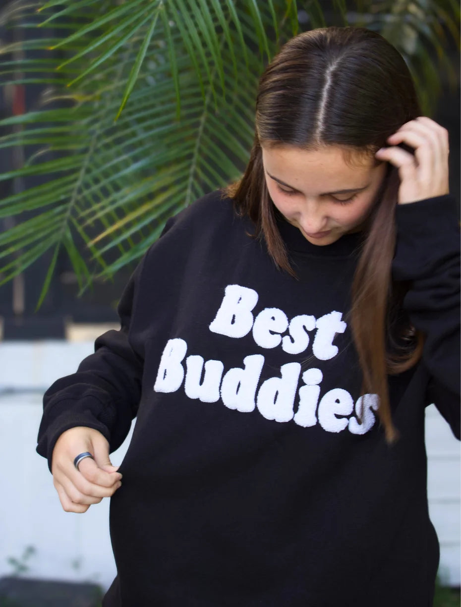 BB Chenille Embroidered Crewneck