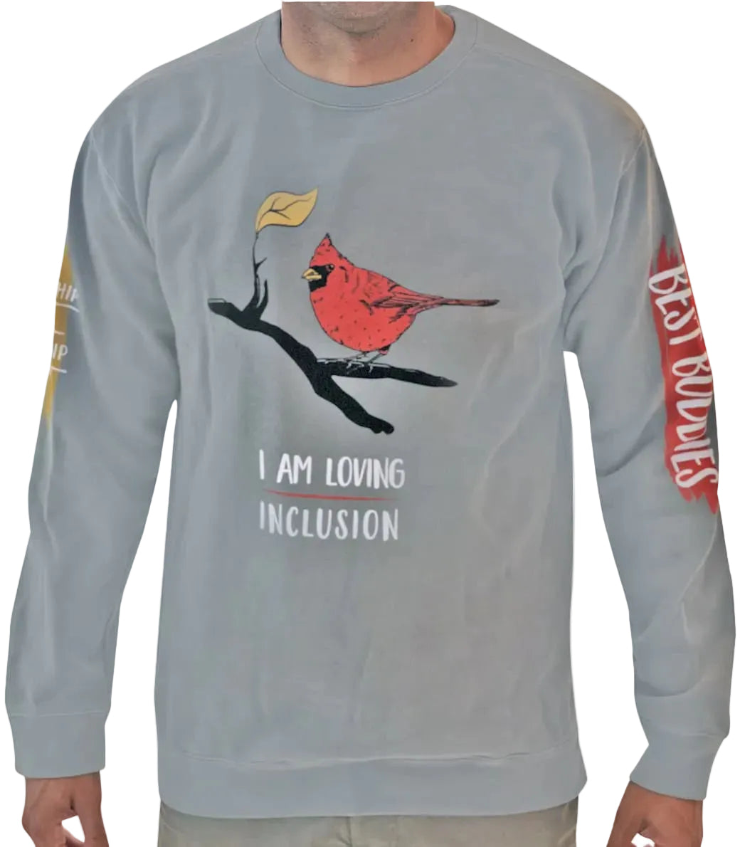 I am Loving Inclusion Sweater (Grey)
