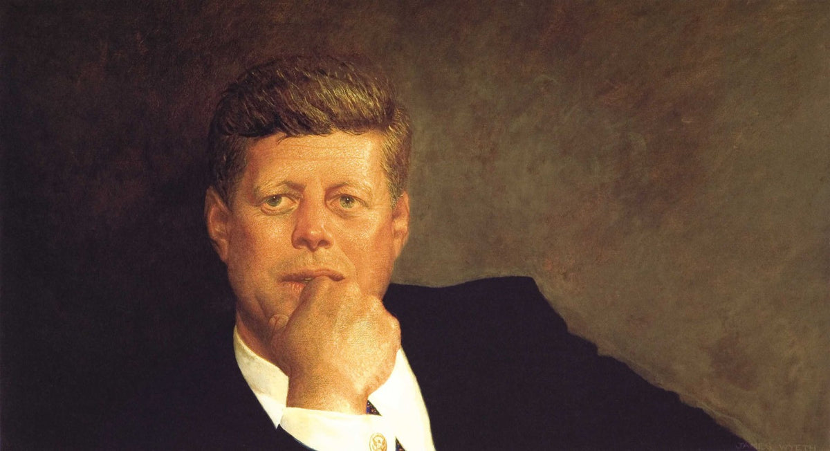 Jamie B. Wyeth-Portrait of JFK (Print)