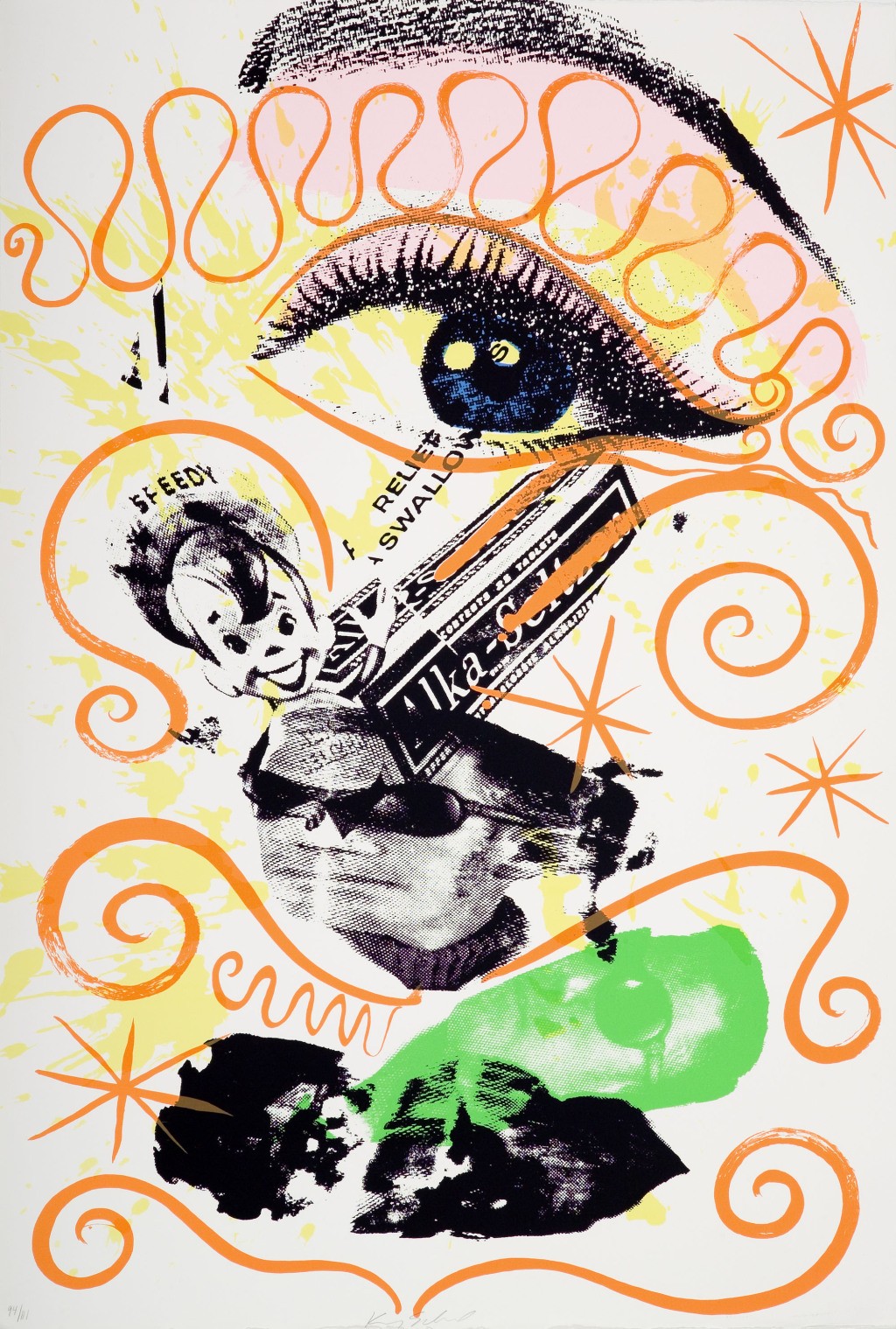 Kenny Scharf-Best Buddies (Print)