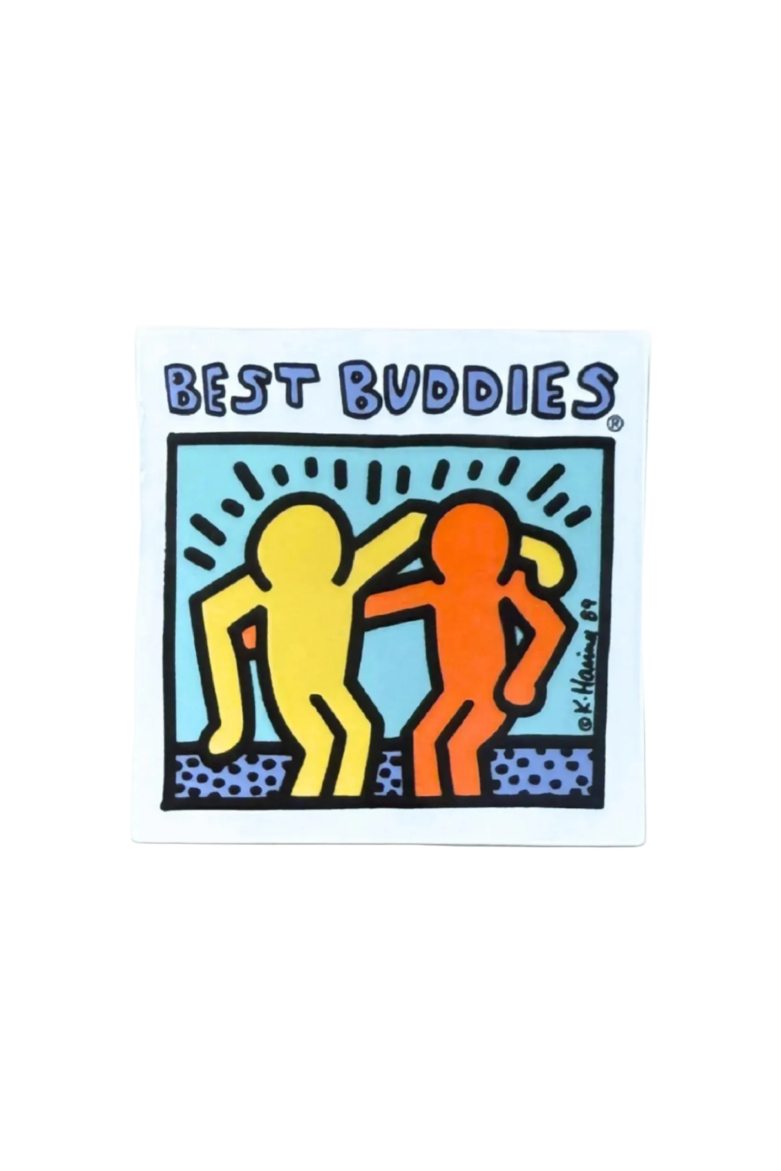 Best Buddies Keith Haring Logo Magnet