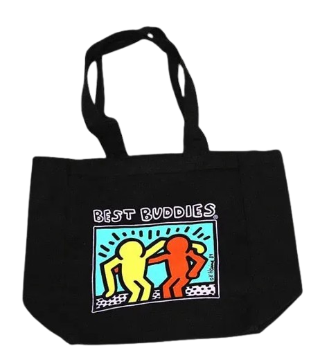 Haring Canvas Tote