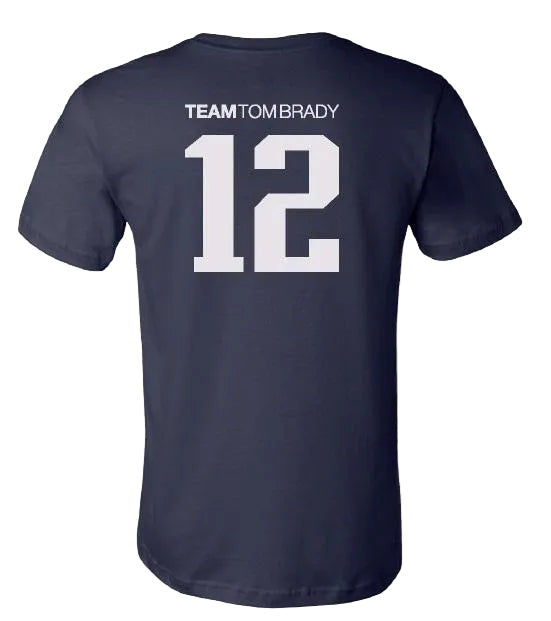 Team Tom Brady Shirt (Navy Blue)