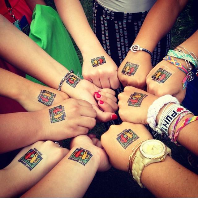 Haring Temporary Tattoos