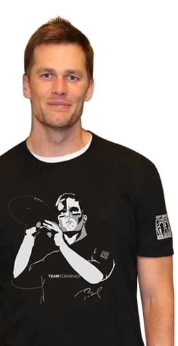 tom brady face t shirt