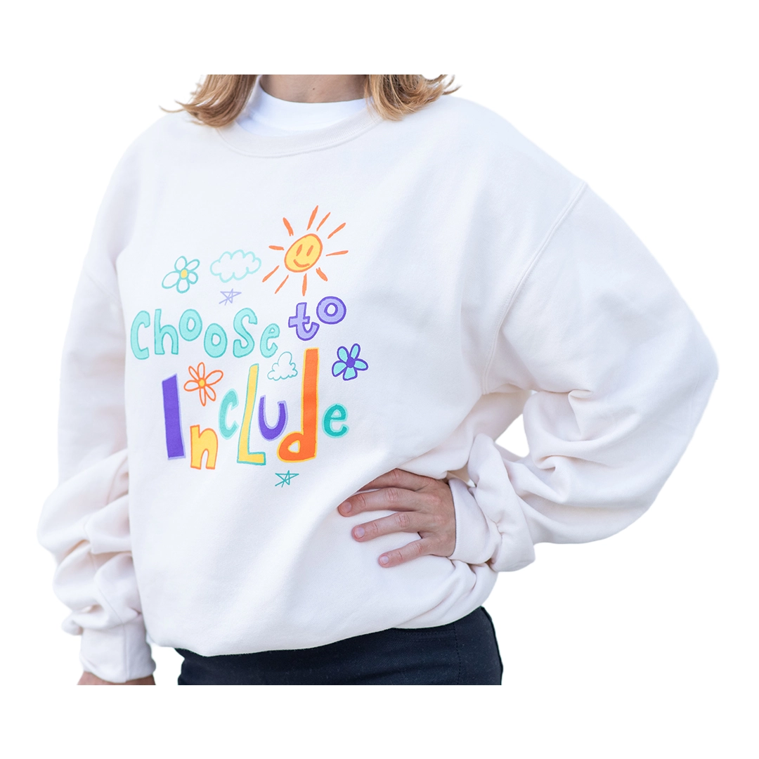 Inclusion Crop Top Hoodie - Shop Best Buddies