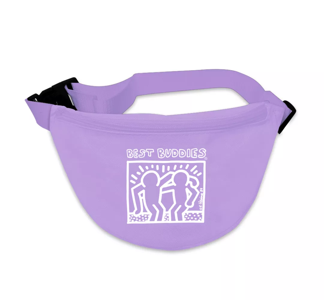 Lavender: Best Buddies Haring Fanny Pack
